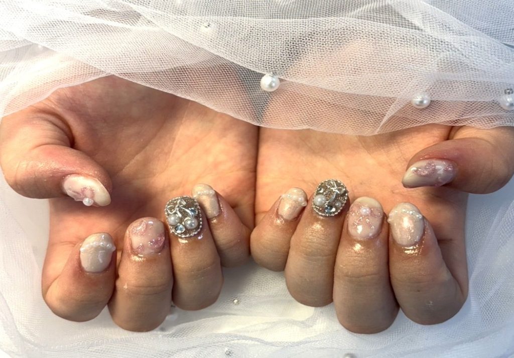 埋め尽くしネイル