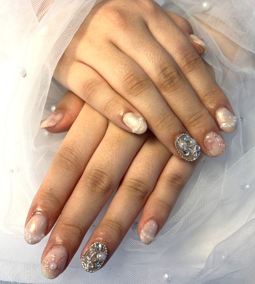 埋め尽くしネイル