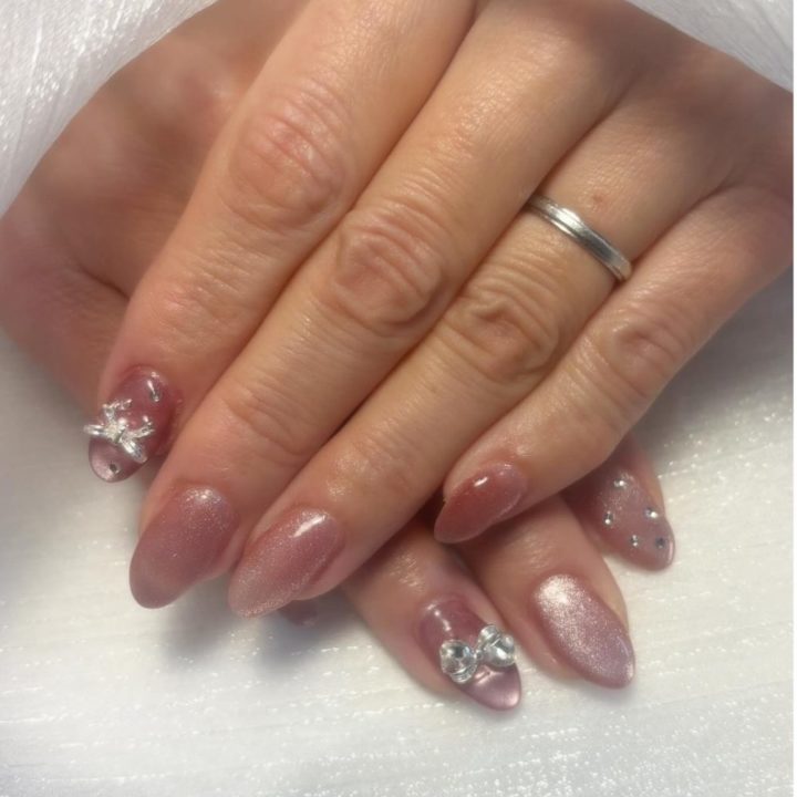 40代マグネットネイル