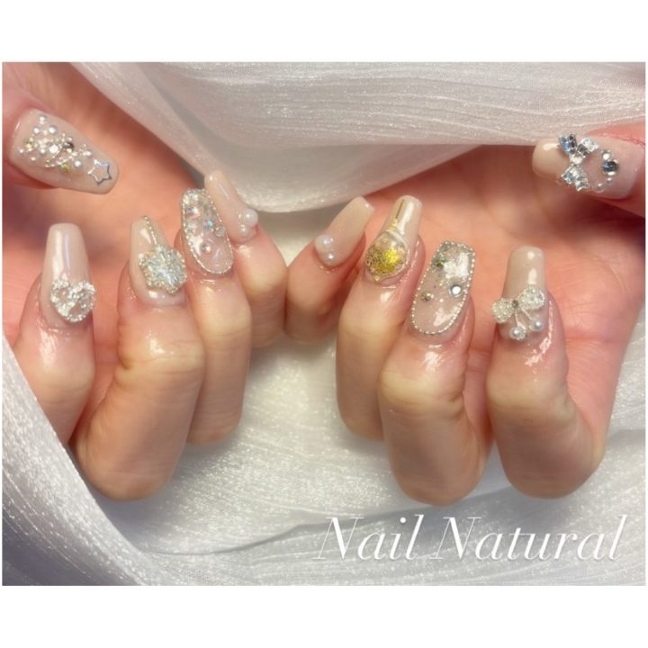 クリスマスネイル