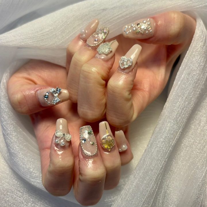 クリスマスネイル